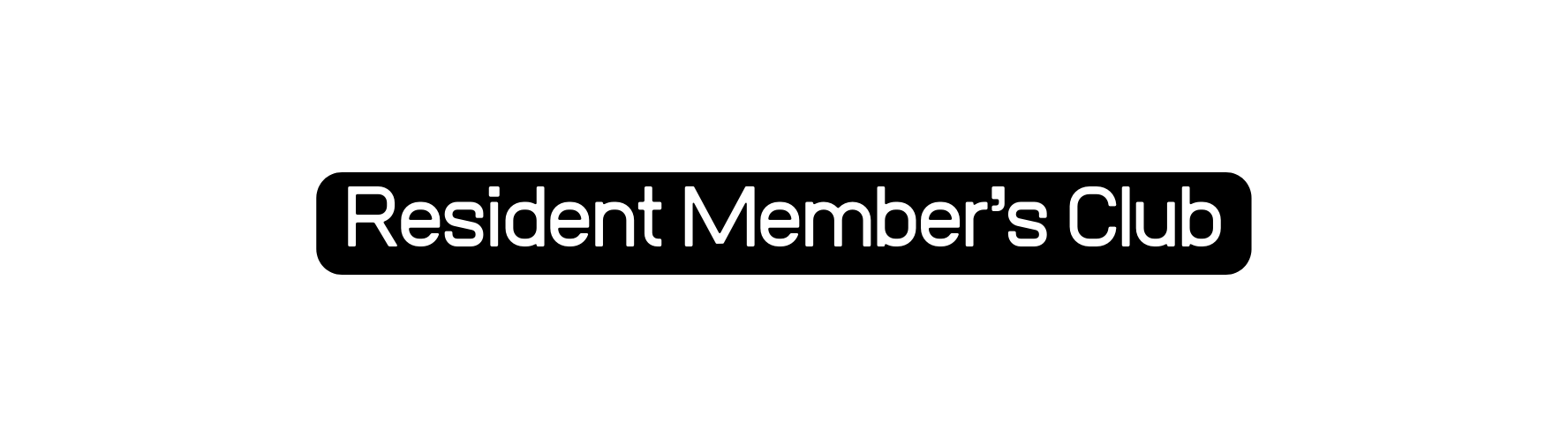 Resident Member s Club